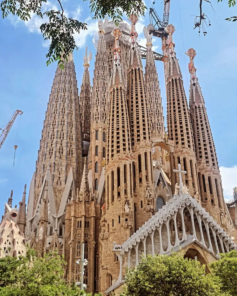 The Sagrada Familia is a unique church.